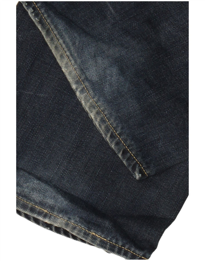 G-Star Straight Jeans til mænd W31 L32 Marineblå bomuld