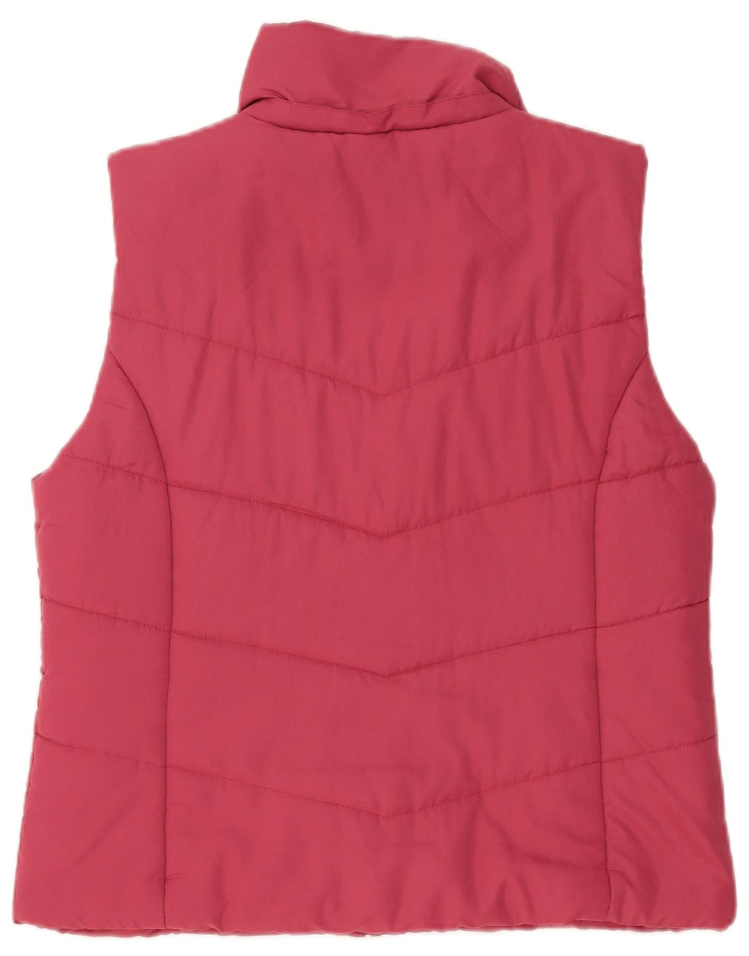 Kænguruer Dame Polstret Gilet UK 16 Large Pink Polyester