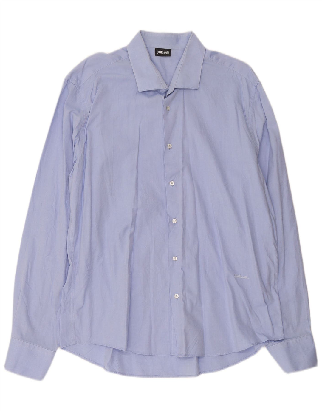Just Cavalli Herreskjorte Str. 45 17 3/4 XL Blå