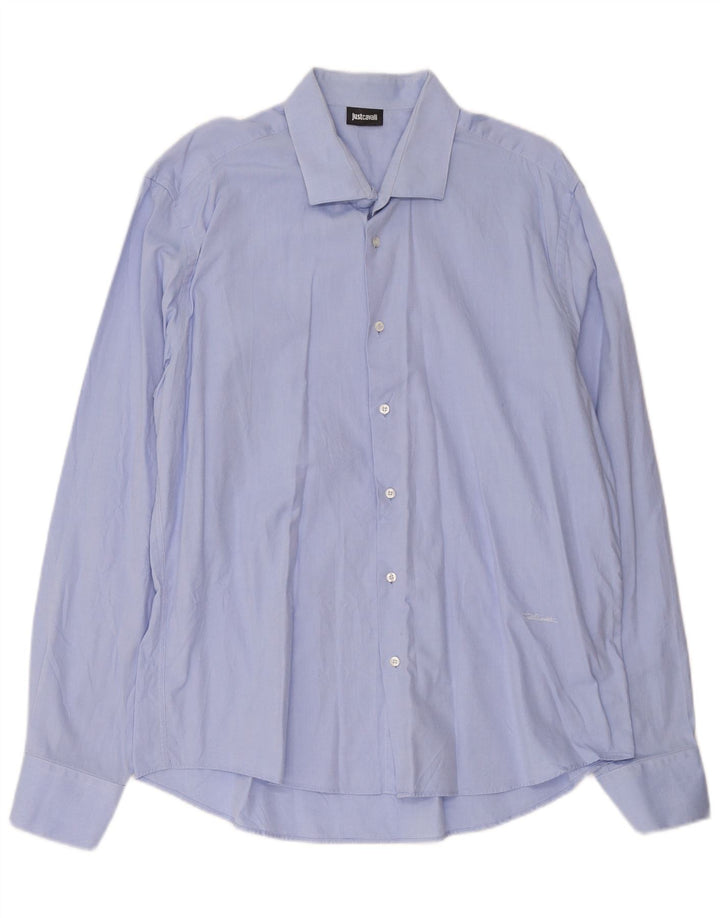 Just Cavalli Herreskjorte Str. 45 17 3/4 XL Blå