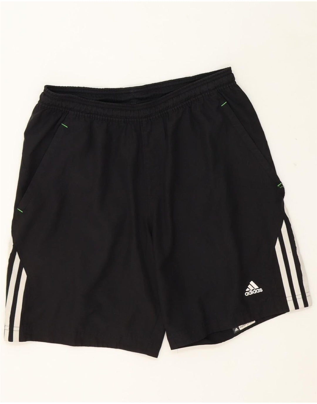 ADIDAS Mens Climacool Sport Shorts Small Black Polyester Vintage Adidas and Second-Hand Adidas from Messina Hembry 