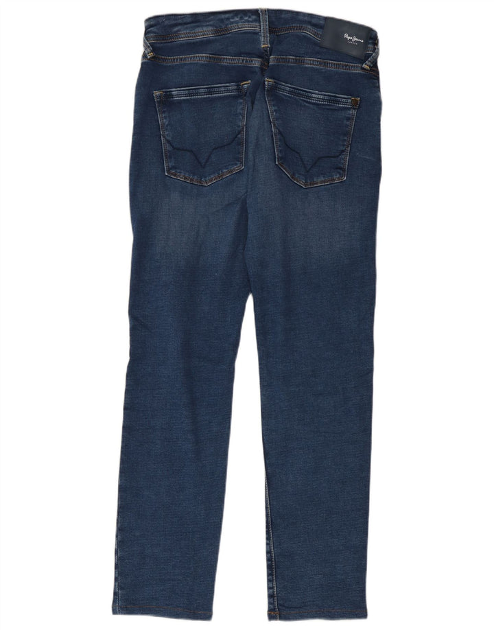 PEPE Jeans Dame Slim W28 L28 Blå Bomuld