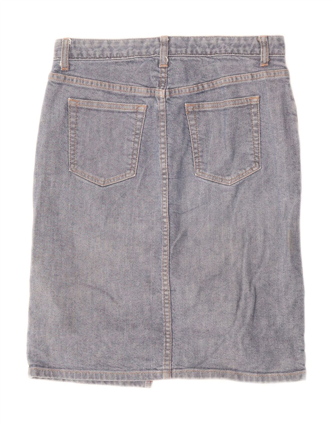 J. CREW Dame denimnederdel US 4 Small W30 Blue Cotton