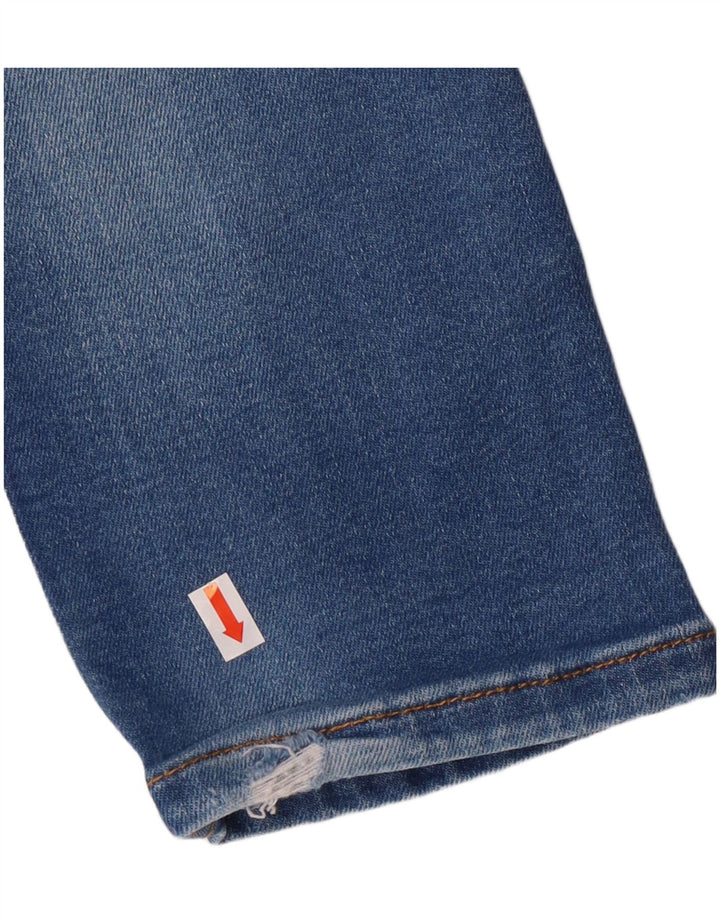 Tommy Hilfiger Boys Distressed Slim Jeans 11-12 år W24 L26 Blue Cotton