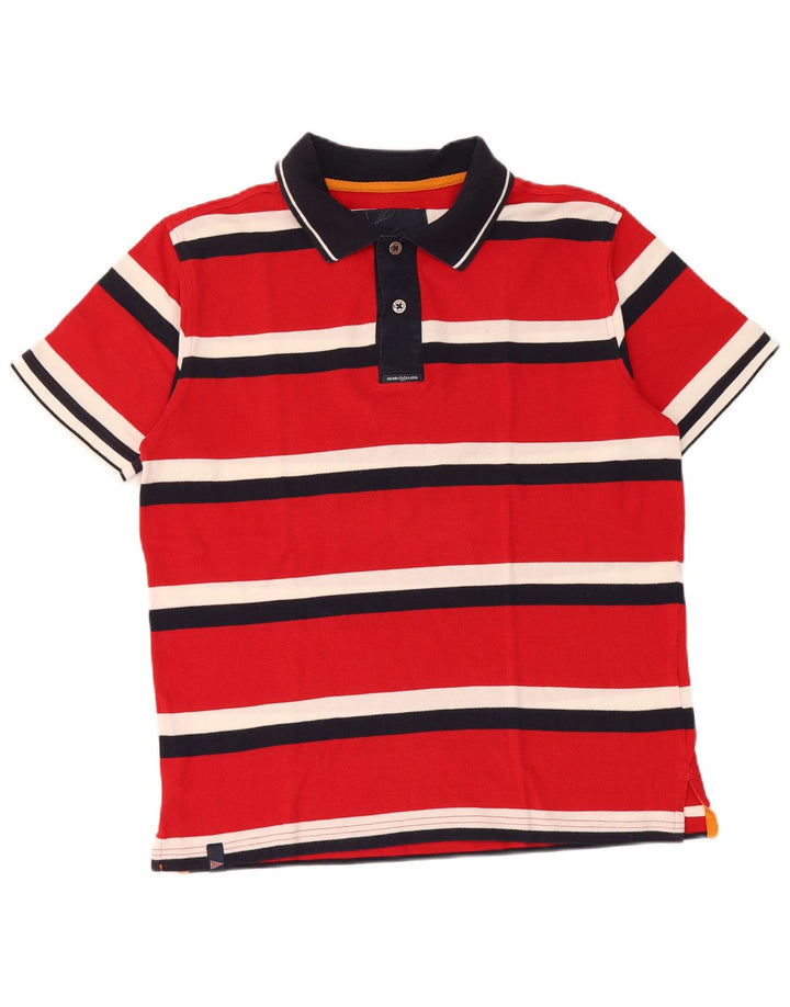 Henri Lloyd herre poloshirt XL rødstribet