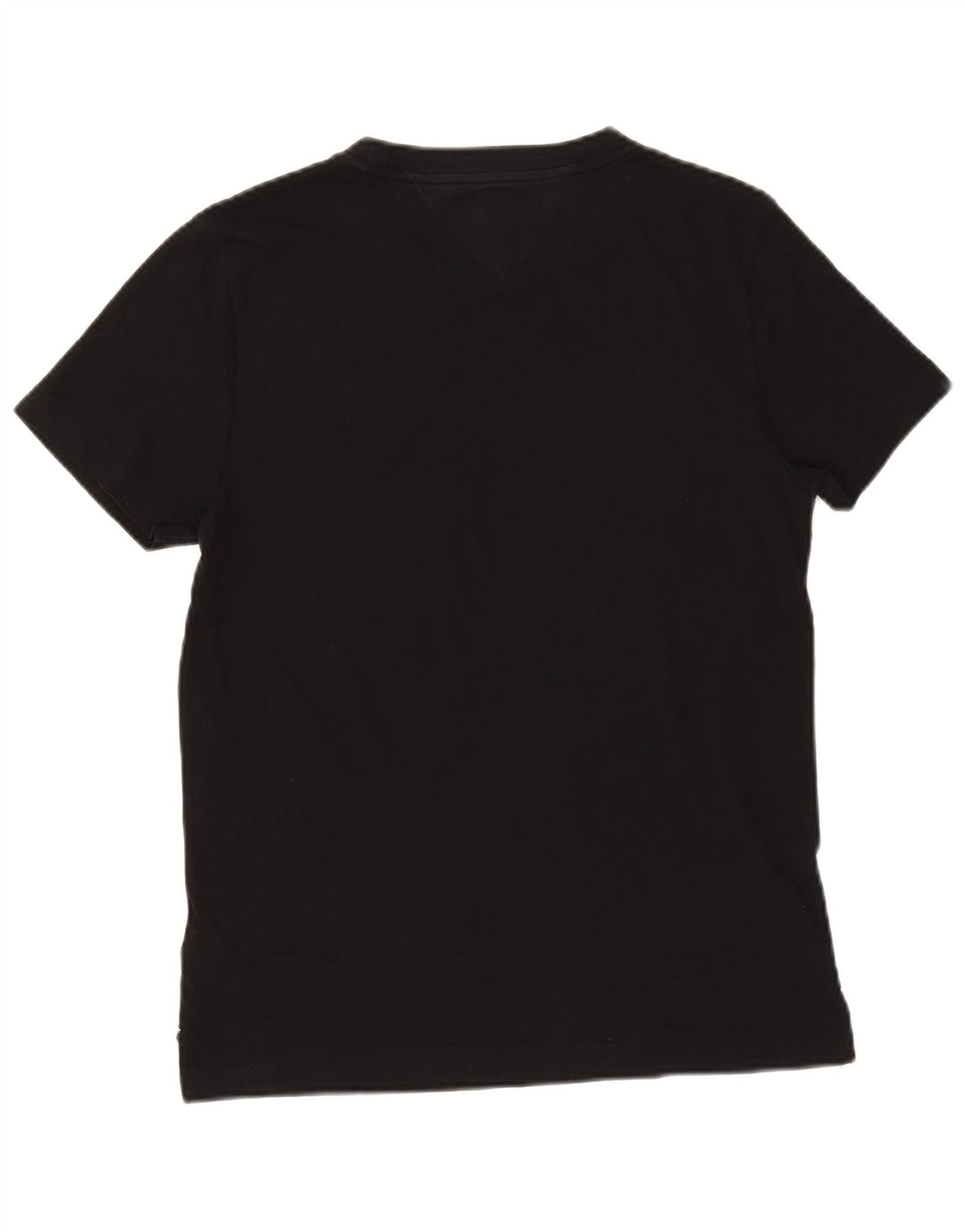 Tommy Hilfiger Herre T-Shirt Top Medium Sort Bomuld