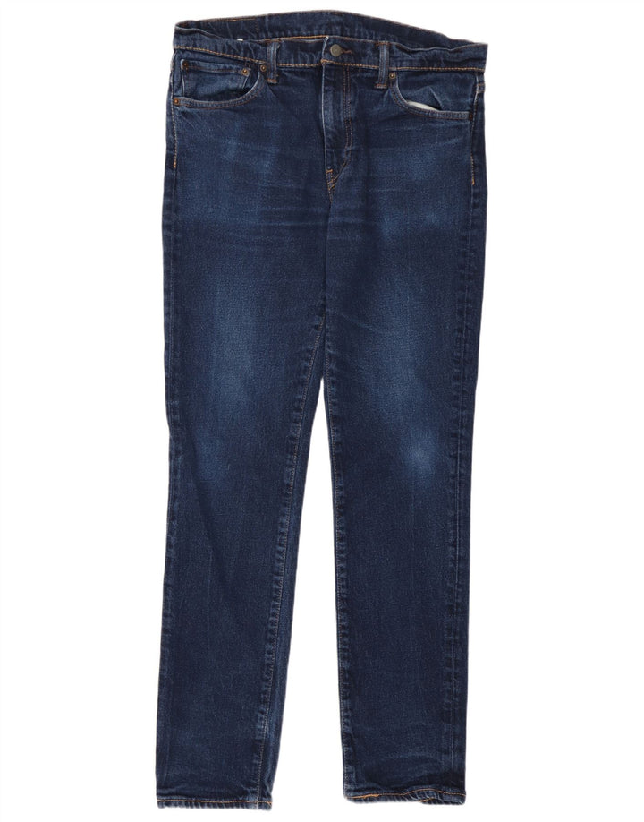 Levi's Herre 511 Slim Jeans W36 L34 Blå Bomuld