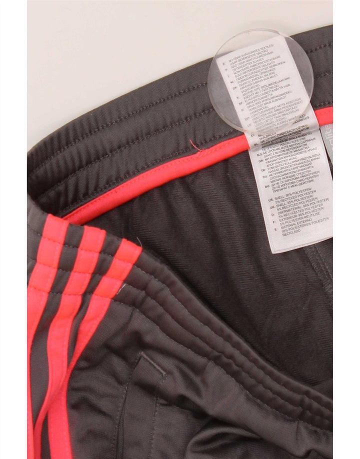 Adidas Træningsdragtsbukser til kvinder UK 8/10 Small Grey Polyester