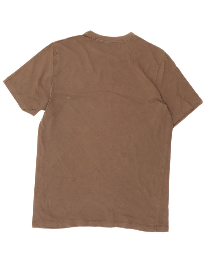 Nike T-shirt top mellem grå bomuld til mænd