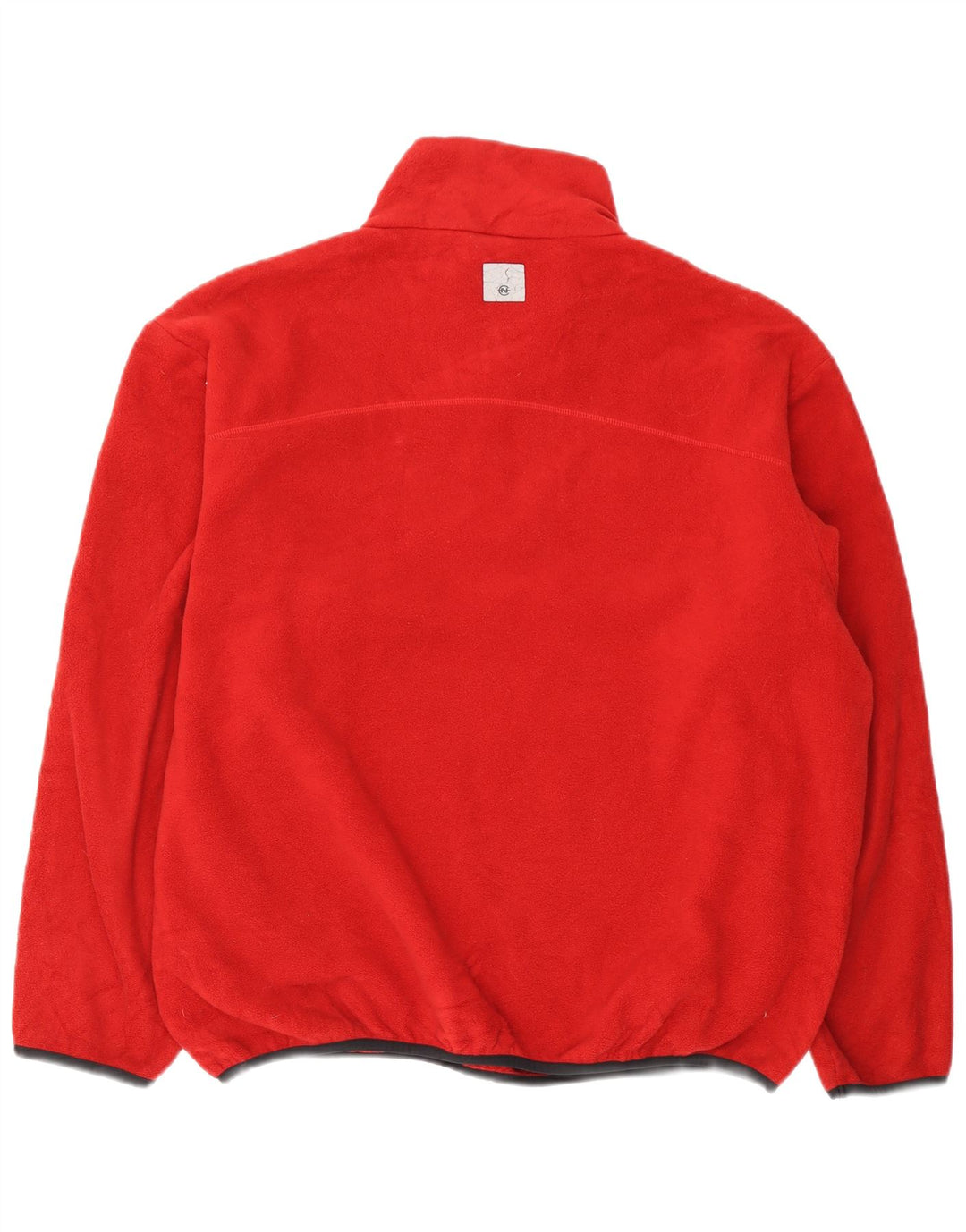 Nautica Fleece Jumper med lynlås til mænd XL Rød Polyester
