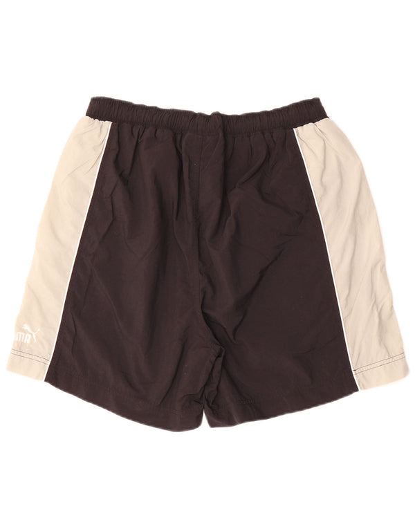 PUMA Sportshorts til mænd Large Black Colourblock Polyester