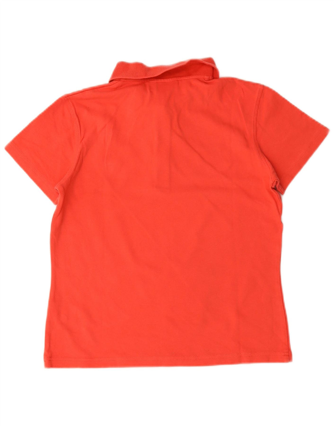 Ellesse Dame Polo Shirt UK 12 Medium Rød Bomuld