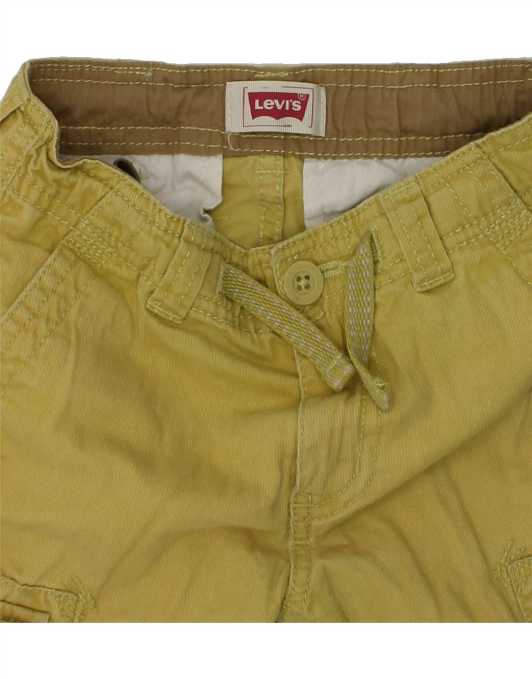 LEVI'S Boys Cargo Shorts 3-4 Years W20  Green Cotton | Vintage Levi's | Thrift | Second-Hand Levi's | Used Clothing | Messina Hembry 