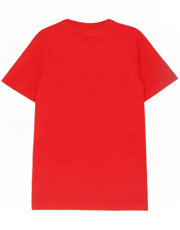 Nike drenge grafisk t-shirt top 10-11 år medium rød bomuld