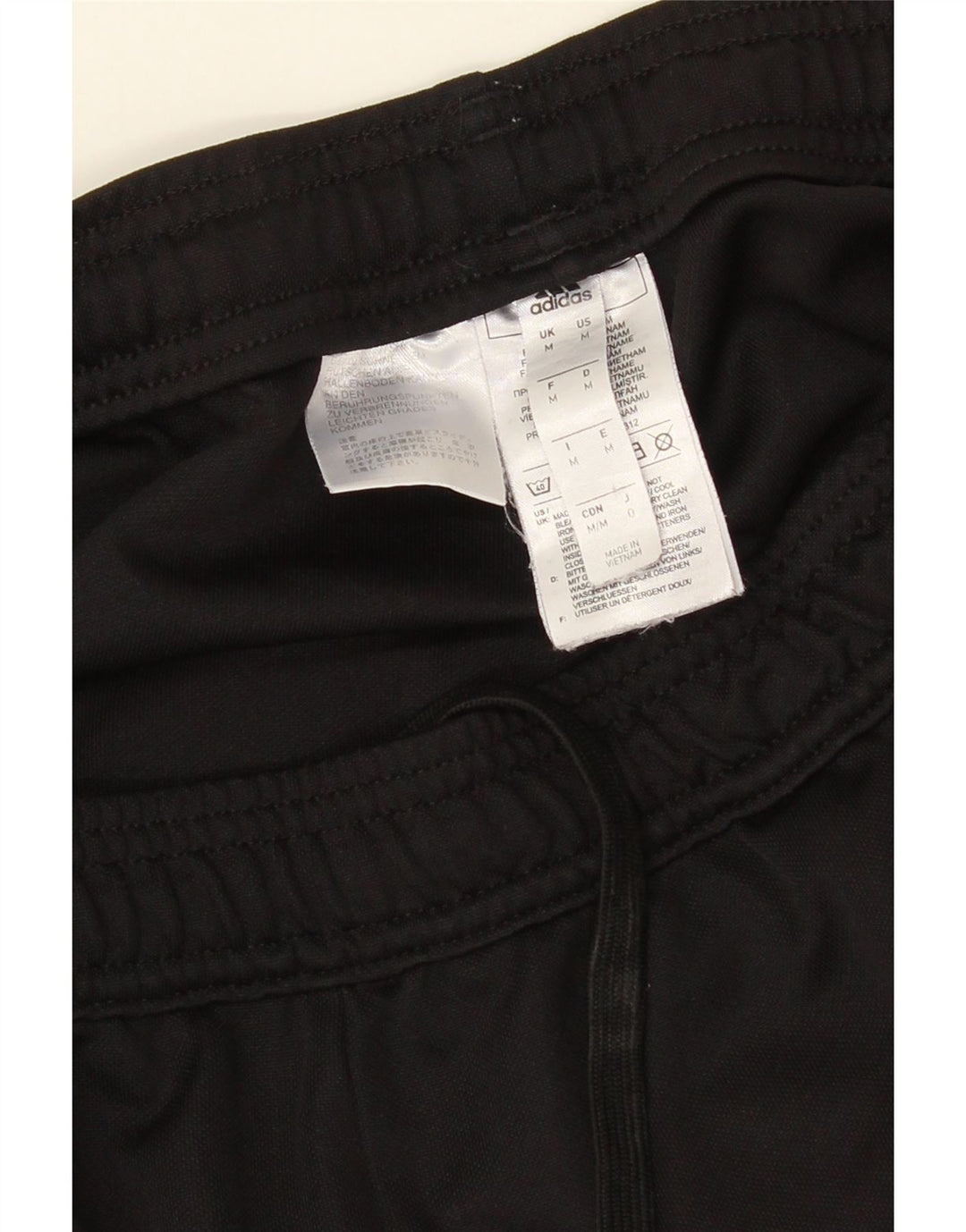 Adidas Træningsdragtsbukser til mænd Medium Sort Polyester