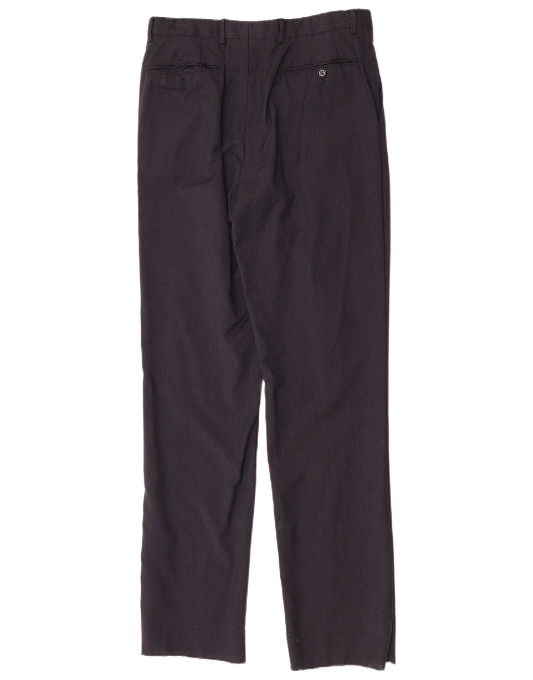 Trussardi Herre lige jakkesæt bukser IT 48 Medium W32 L34 Marineblå