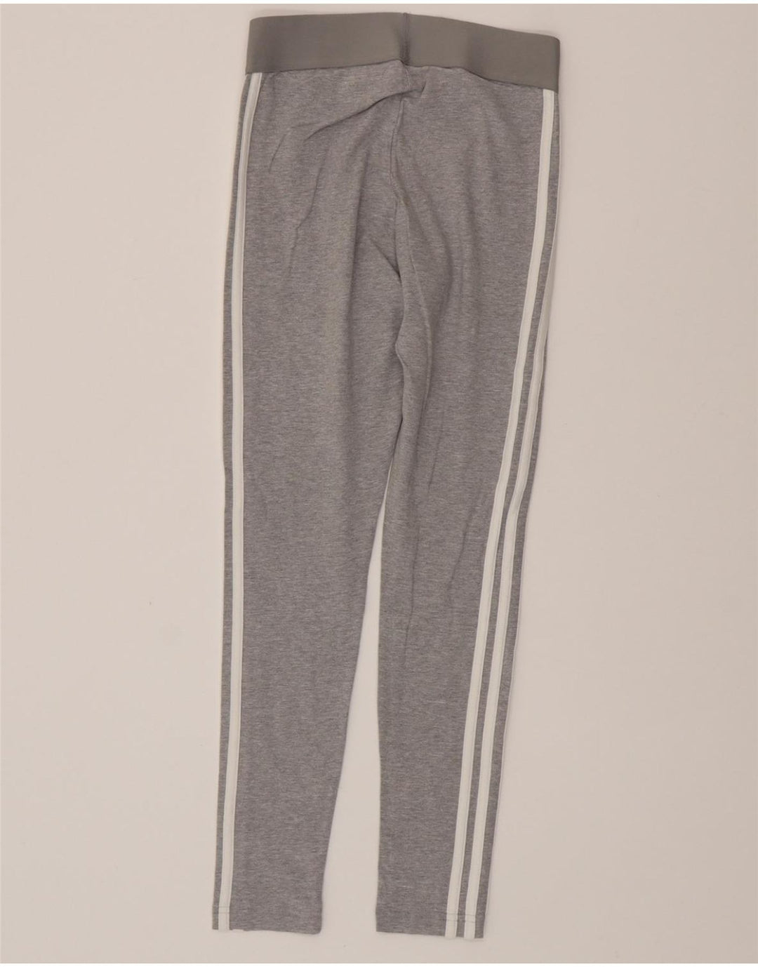 ADIDAS Dame Leggings UK 4/6 XS Grå