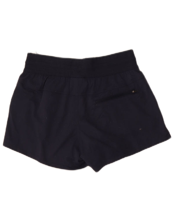 The North Face sportsshorts til kvinder UK 10 Small Navy Blue Nylon