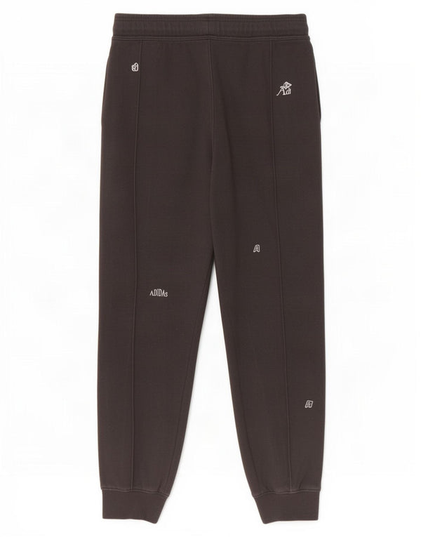 Adidas Graphic Tracksuit Bukser til kvinder Joggers UK 8/10 Small Black