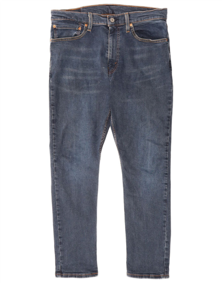 Levi's Herre 512 Slim Tapered Jeans W34 L30 Blå Bomuld