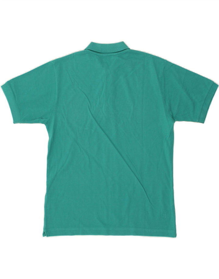 KAPPA Mens Polo Shirt Medium Turquoise Cotton Vintage Kappa and Second-Hand Kappa from Messina Hembry 
