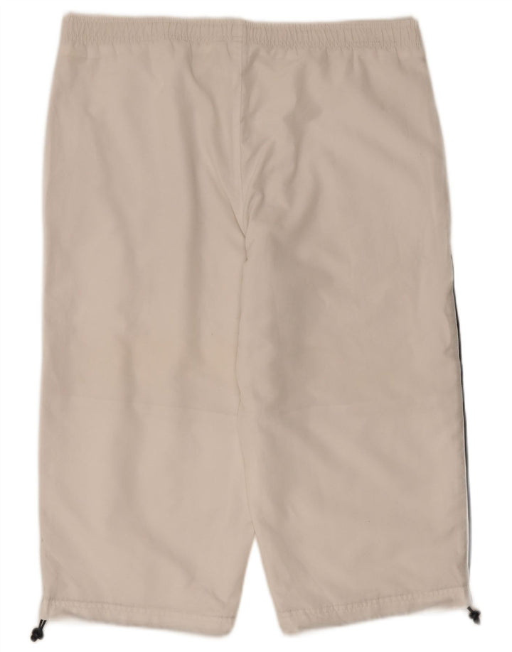 Reebok Herre Bermuda Sport Shorts Små hvide polyester