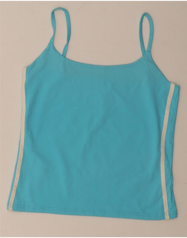 Rifle Dame Crop Cami Top UK 14 Large Blue