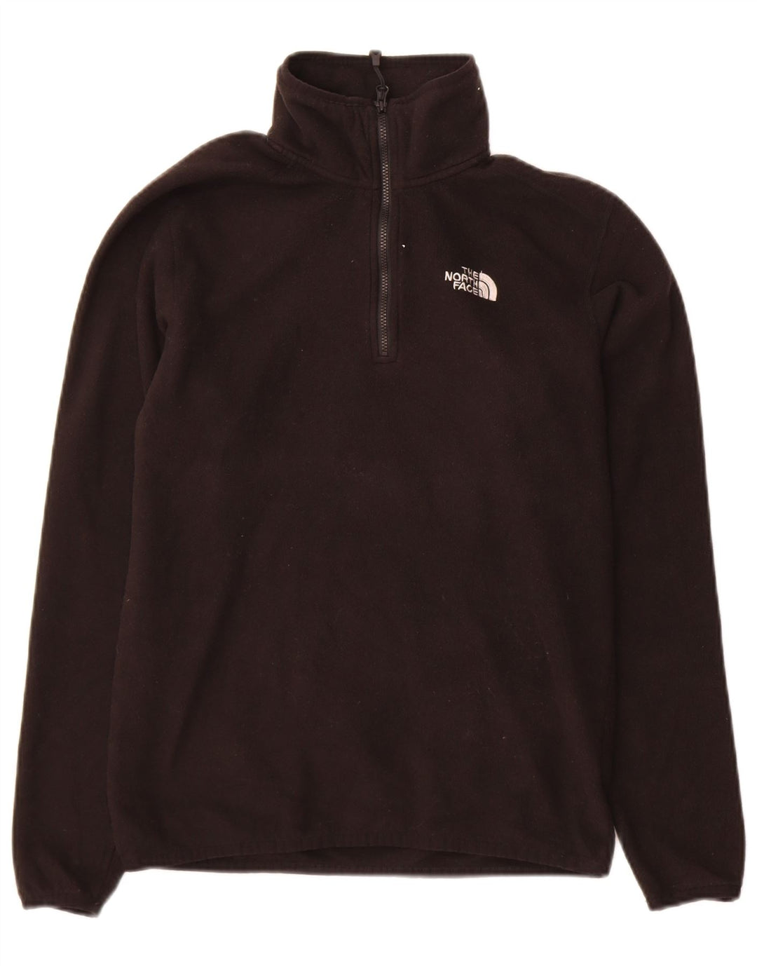 The North Face herre lynlås hals fleece jumper lille sort polyester