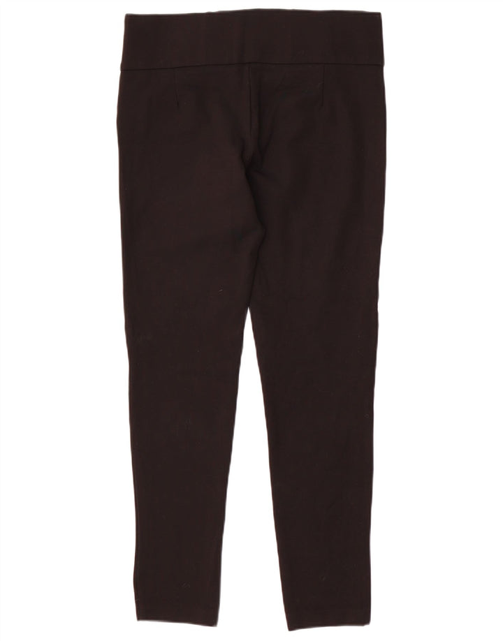 Zara Dame Slim Casual Bukser Large W32 L29 Sort