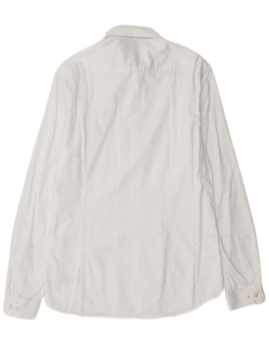 JULES Herre Slim Fit skjorte Medium hvid bomuld