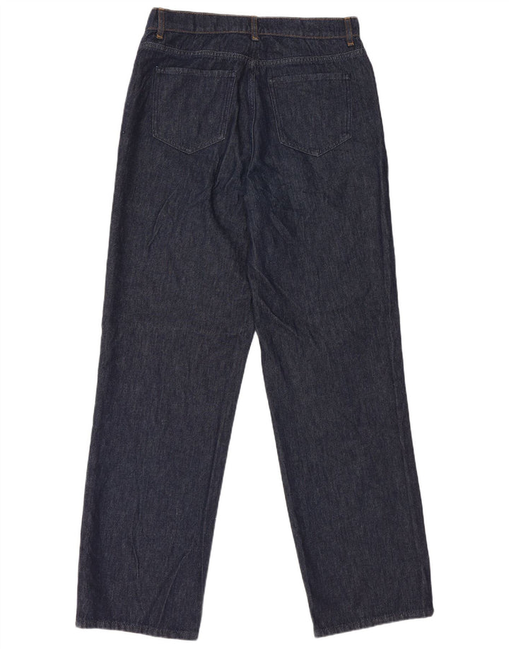 Phase Eight Dame Straight Jeans UK 12 Medium W30 L32 Marineblå Bomuld