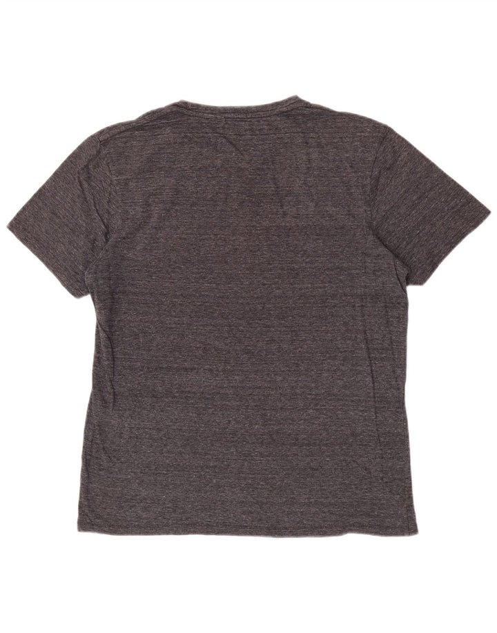 Levi's Dame T-Shirt Top UK 16 Stor Grå Flecked