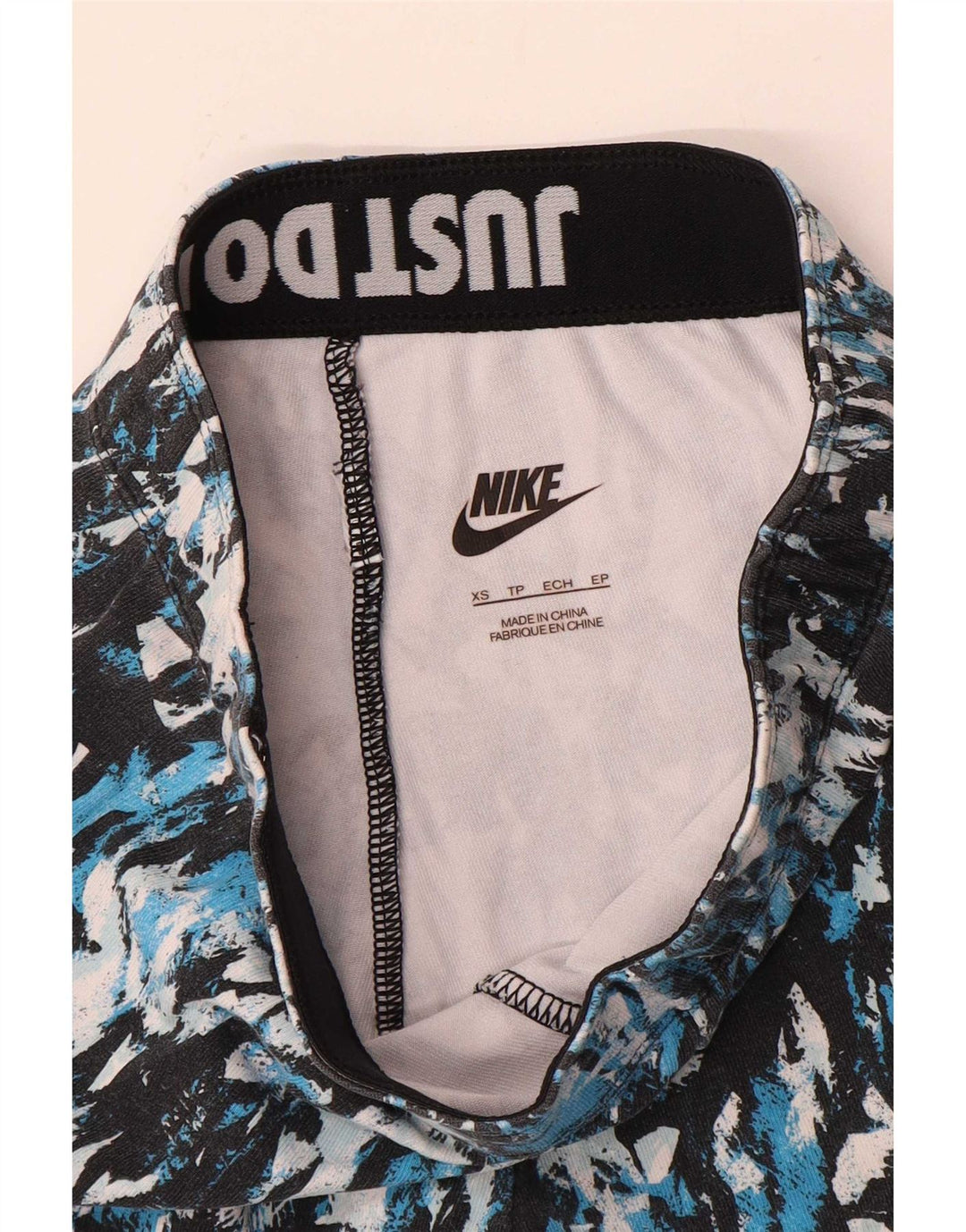 Nike Dame Leggings UK 4 XS Flerfarvet Camouflage