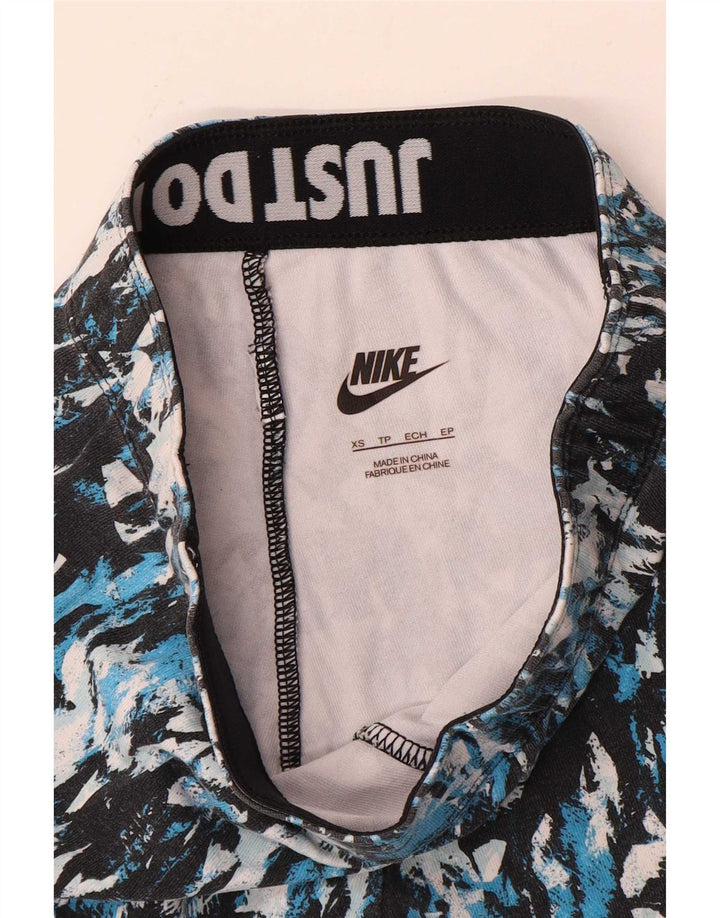 Nike Dame Leggings UK 4 XS Flerfarvet Camouflage