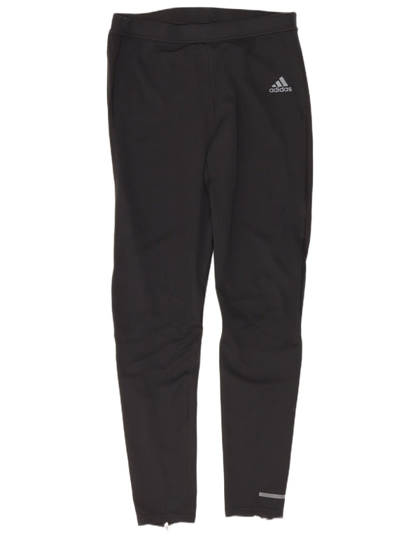 Adidas Womens Aeroready Leggings UK 14 Large Black Polyester