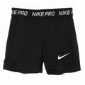 Nike piger Dri Fit grafiske sportsshorts 10-11 år medium sort polyester