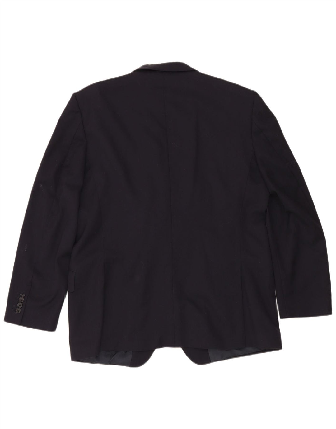 Gieves & Hawkes Herre 2-knaps blazerjakke UK 46 3XL Marineblå Uld