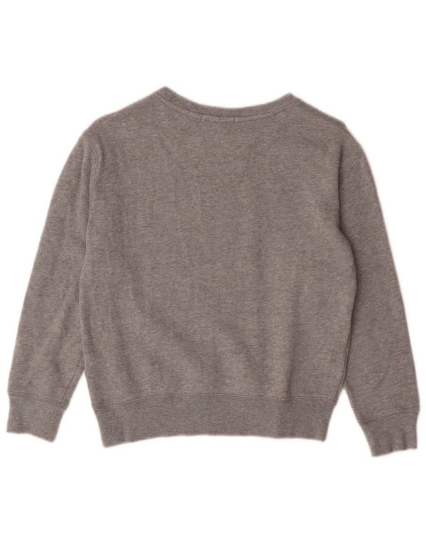Polo Ralph Lauren Drenge Sweatshirt Jumper 7-8 år Lille Grå Bomuld