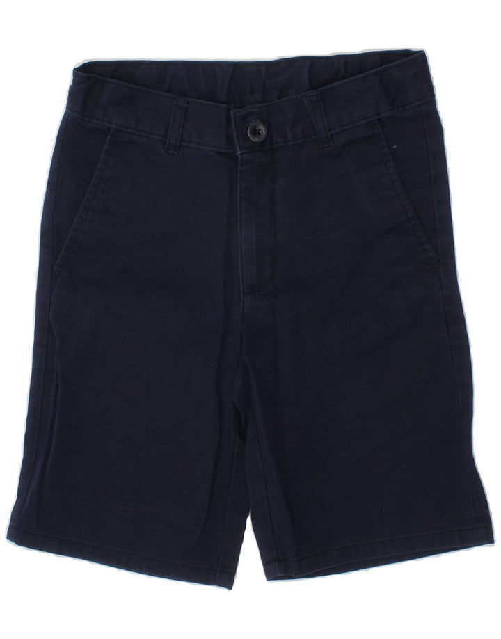 IZOD Boys Chino Shorts 7-8 Years W23 Navy Blue Cotton Vintage Izod and Second-Hand Izod from Messina Hembry 