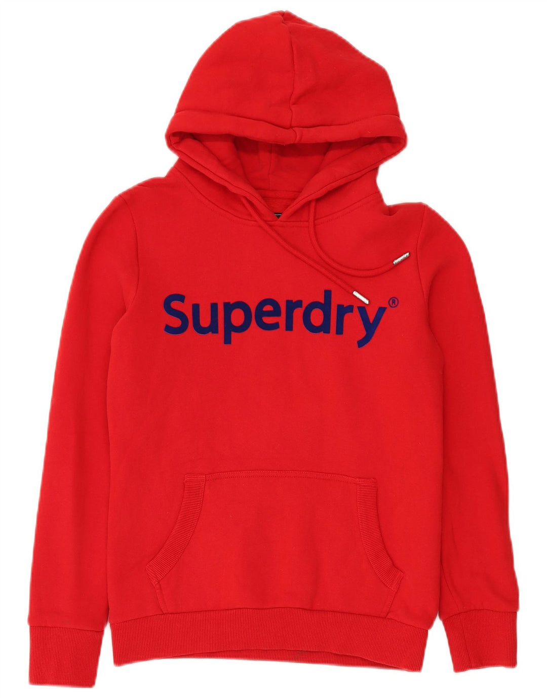 Superdry grafisk hættetrøje til kvinder UK 10 Lille rød