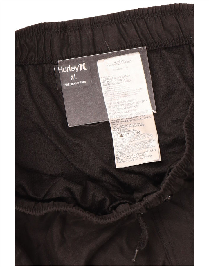 Hurley Boys grafiske badeshorts 13-14 år XL brun polyester