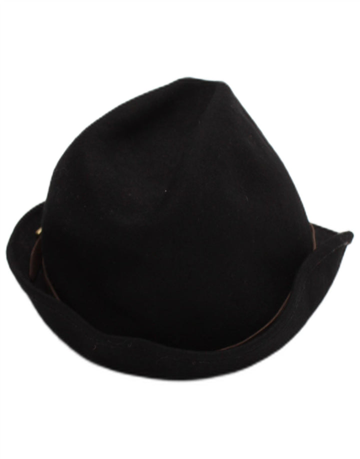 Paul Smith Herre Fedora Hat Stor Sort Uld Klassisk