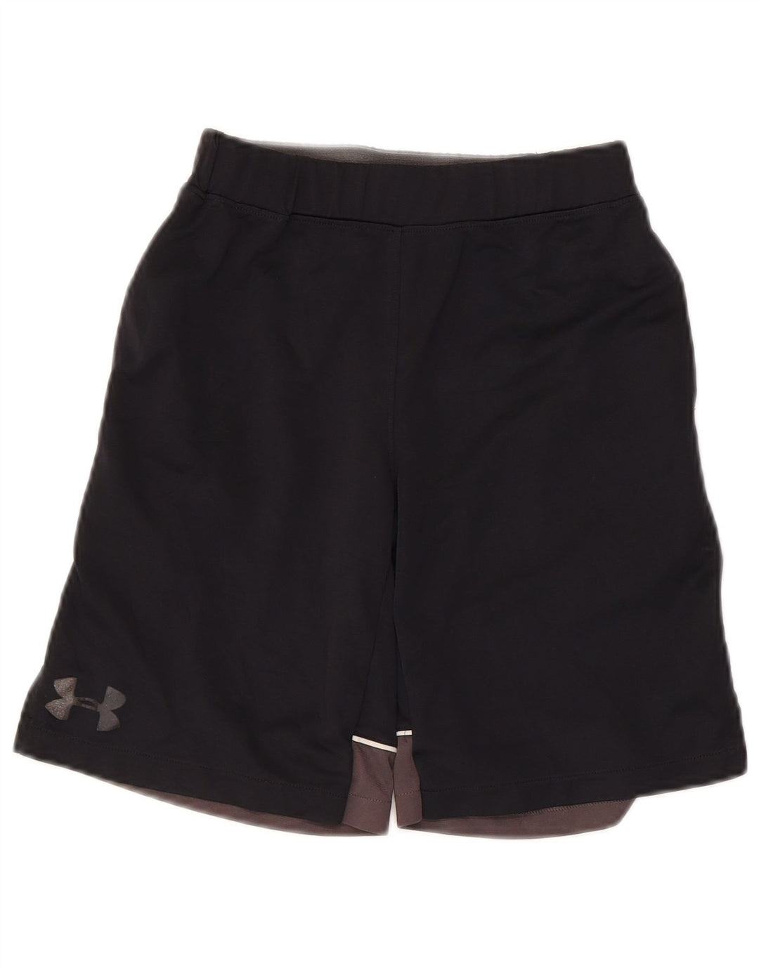 Under Armour drenge grafiske sportsshorts 7-8 år Small Black Colourblock