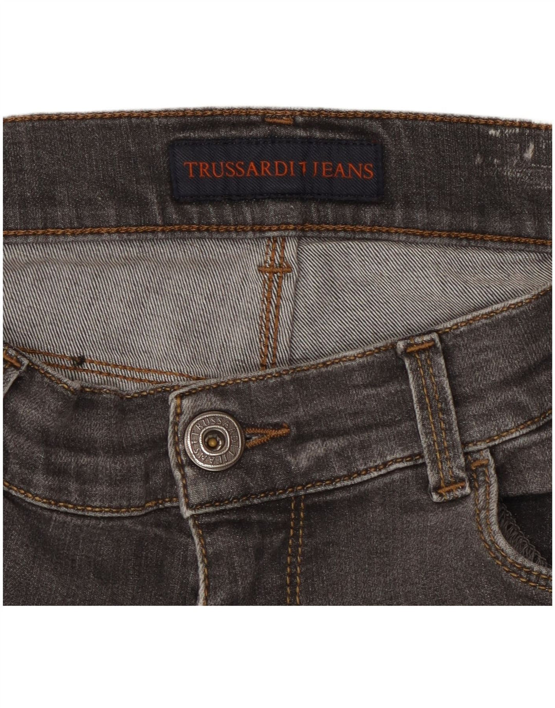 TRUSSARDI Lige jeans til kvinder W30 L27 Grå