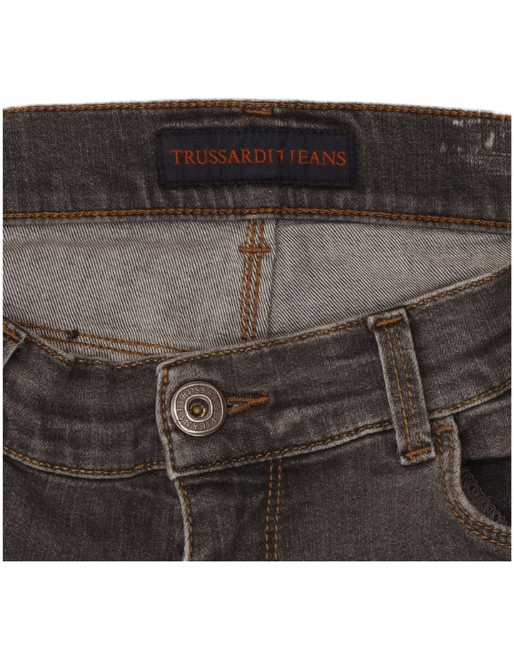 TRUSSARDI Lige jeans til kvinder W30 L27 Grå