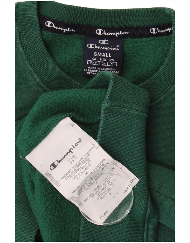 Champion Herre Sweatshirt Jumper Lille Grøn Bomuld
