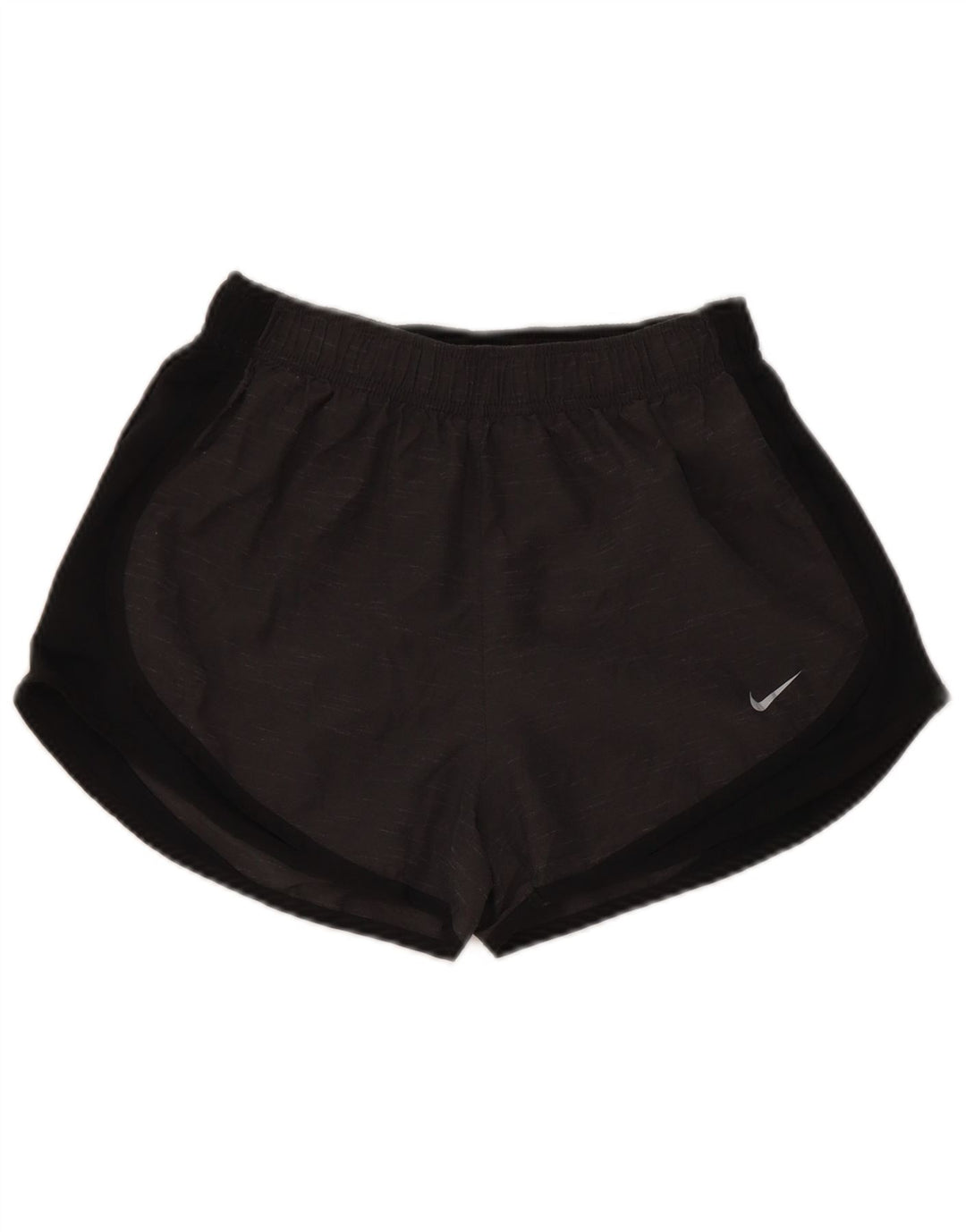 Nike Sportsshorts til kvinder UK 8 Small Grey Colourblock Polyester