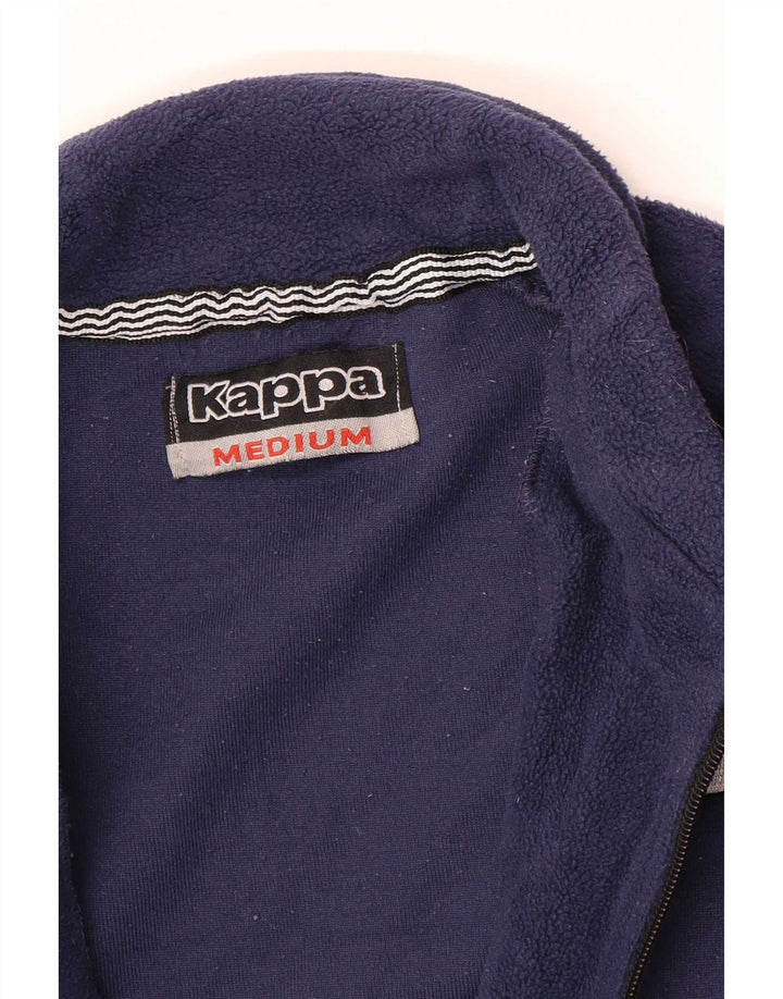 Kappa Dame Fleecejakke UK 14 Medium Navy Blue