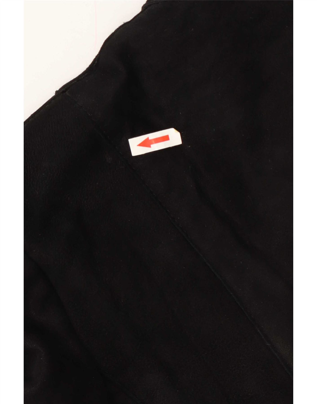 Vintage Dame Shearling Jacket IT 46 Large Black