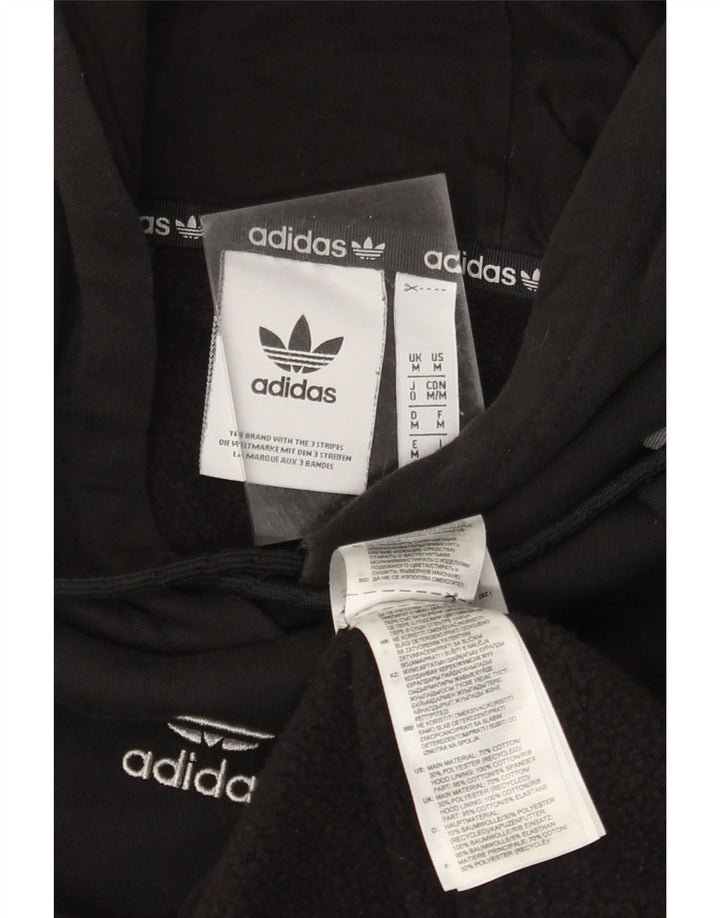 ADIDAS Hættetrøje til mænd Medium Sort bomuld